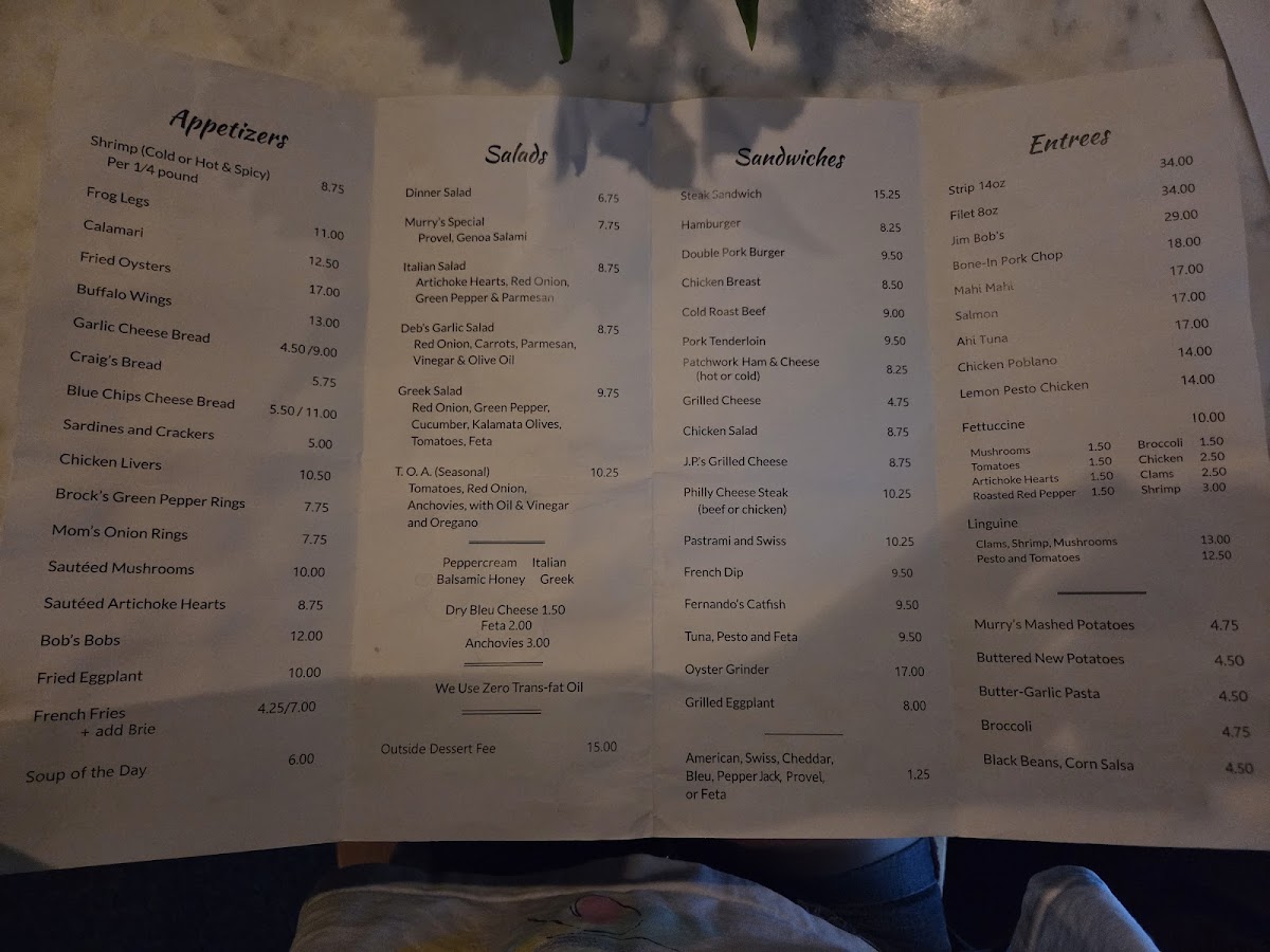 Murry's Menu - Image 2